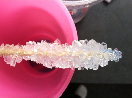 rock candy crystals homemade kitchen science