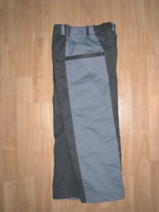 side panel boy pants with trimmed pocket