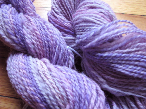 handspun wool yarn