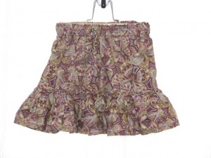 ruffled skirt