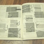 pages from Japanese book on knitting and crochet
