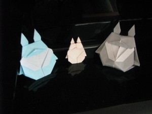 origami totoro